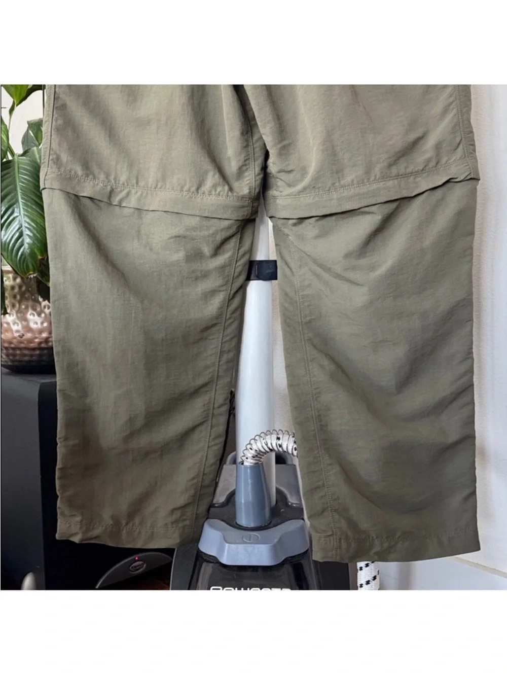 The North Face Men’s Cargo Convertible Belted Nylon Hiking Pants Sz XXL Green